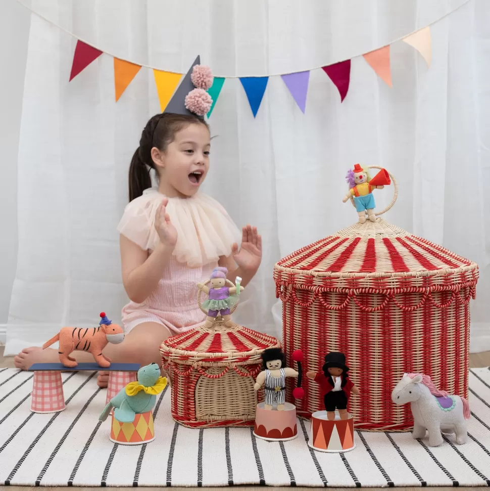 Kids Olli Ella Indoor Play | To Carry<Circus Tent - Toy Basket