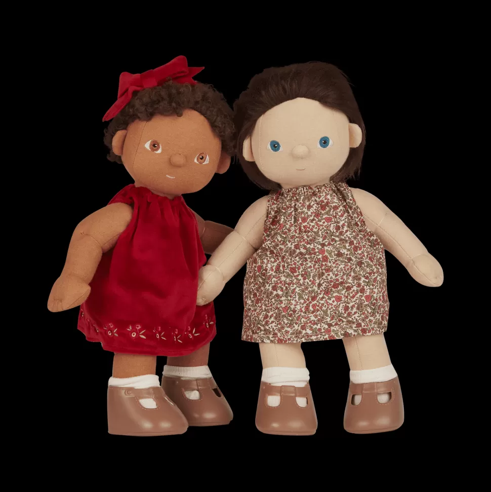 Kids Olli Ella Indoor Play | Doll Accessories<Dinkum Dolls Una Dress Set - Holiday