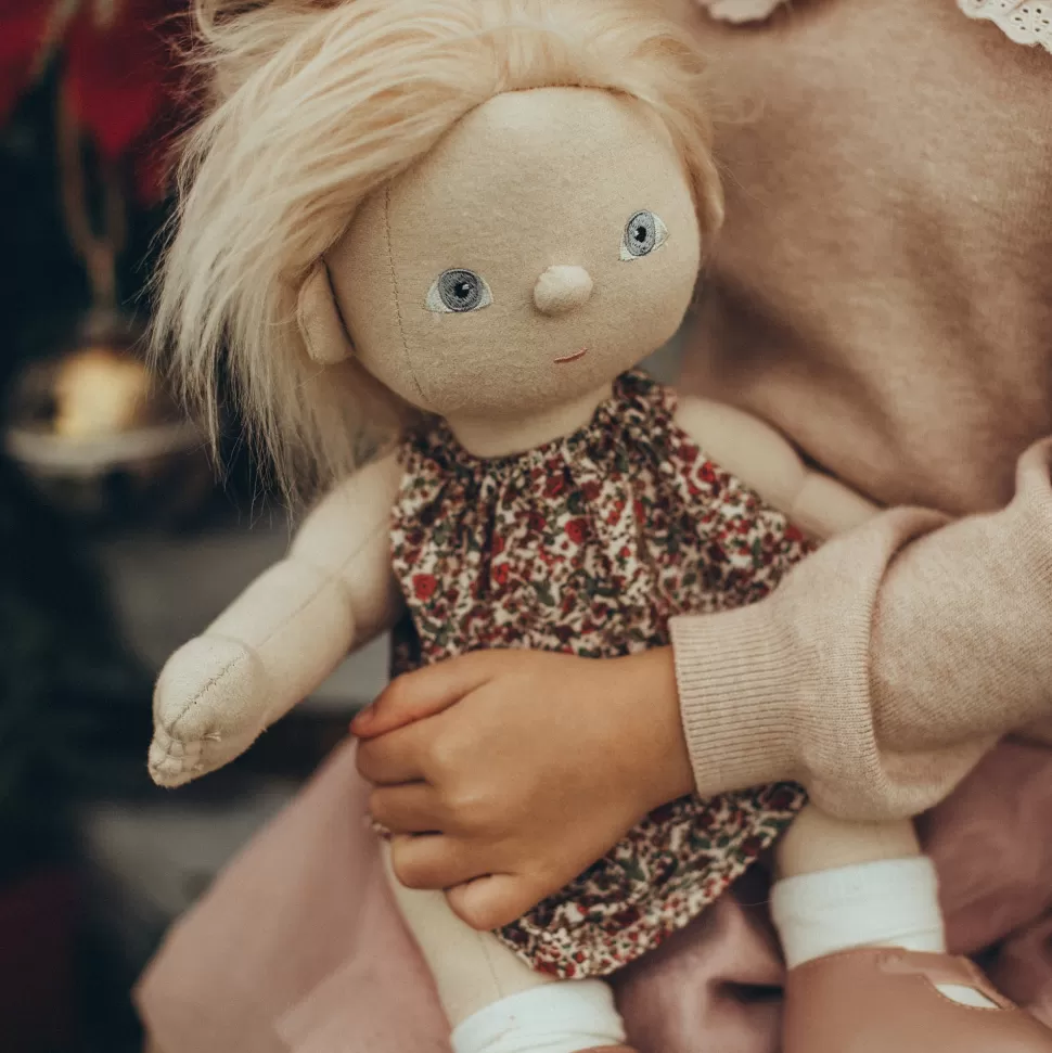 Kids Olli Ella Indoor Play | Doll Accessories<Dinkum Dolls Una Dress Set - Holiday