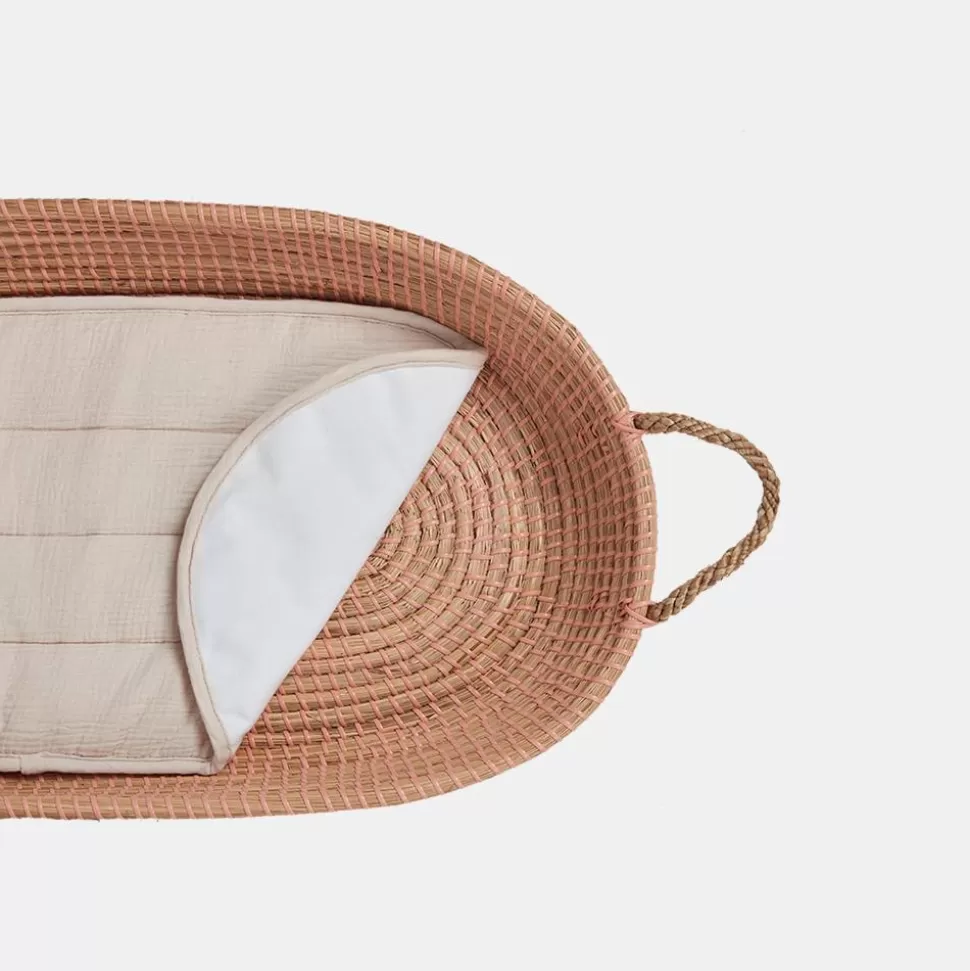 Olli Ella Nursery | Changing Baskets<Luxe Organic Cotton Liner - Oat