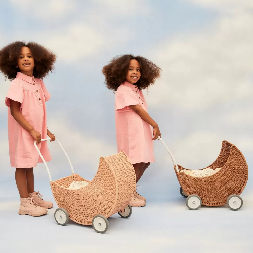 Kids Olli Ella Outdoor Play | Doll Accessories<Moon Strolley - Seashell Pink