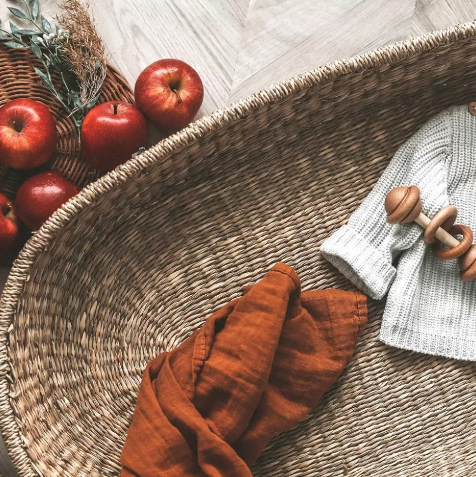Olli Ella Nursery | Changing Baskets<Nyla Seagrass Changing Basket