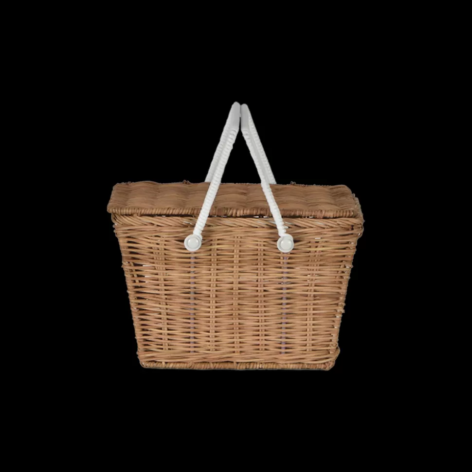 Kids Olli Ella Outdoor Play | For Storage<Piki Rattan Basket - Natural