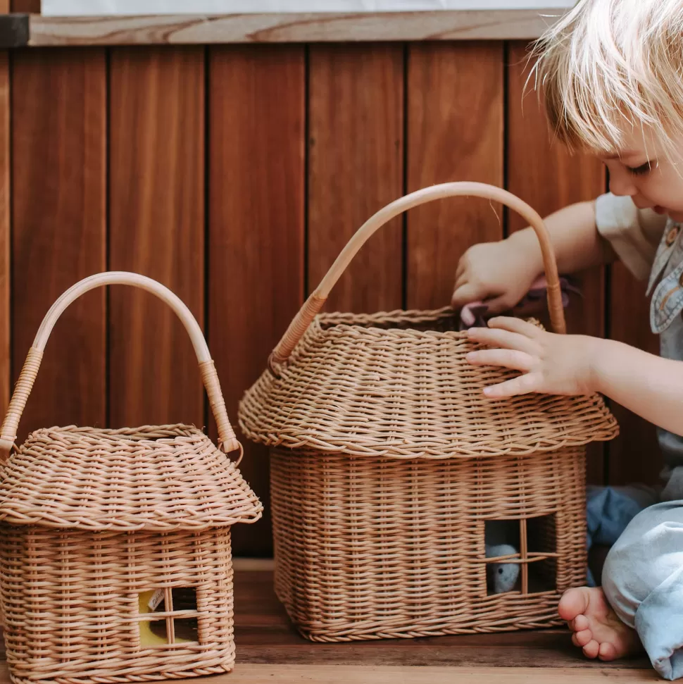 Kids Olli Ella For Storage | To Carry<Rattan Hutch BigBasket