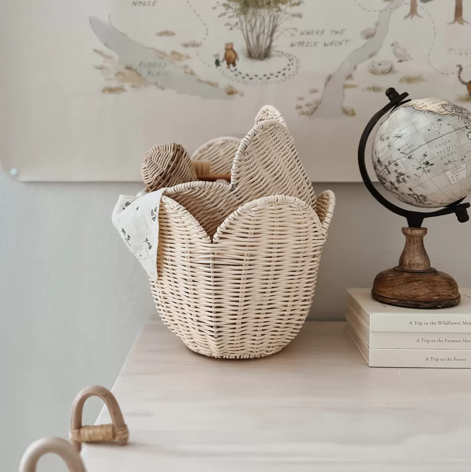 Olli Ella Nursery<Rattan Lily Basket Set - Buttercream