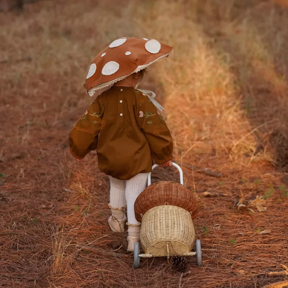 Kids Olli Ella Outdoor Play | For Storage<Rattan Mushroom Luggy - Natural