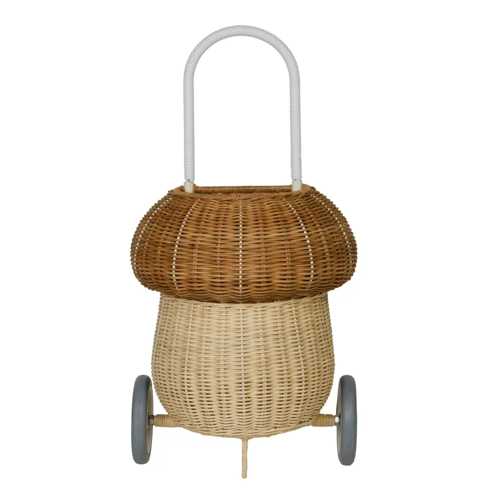 Kids Olli Ella Outdoor Play | For Storage<Rattan Mushroom Luggy - Natural