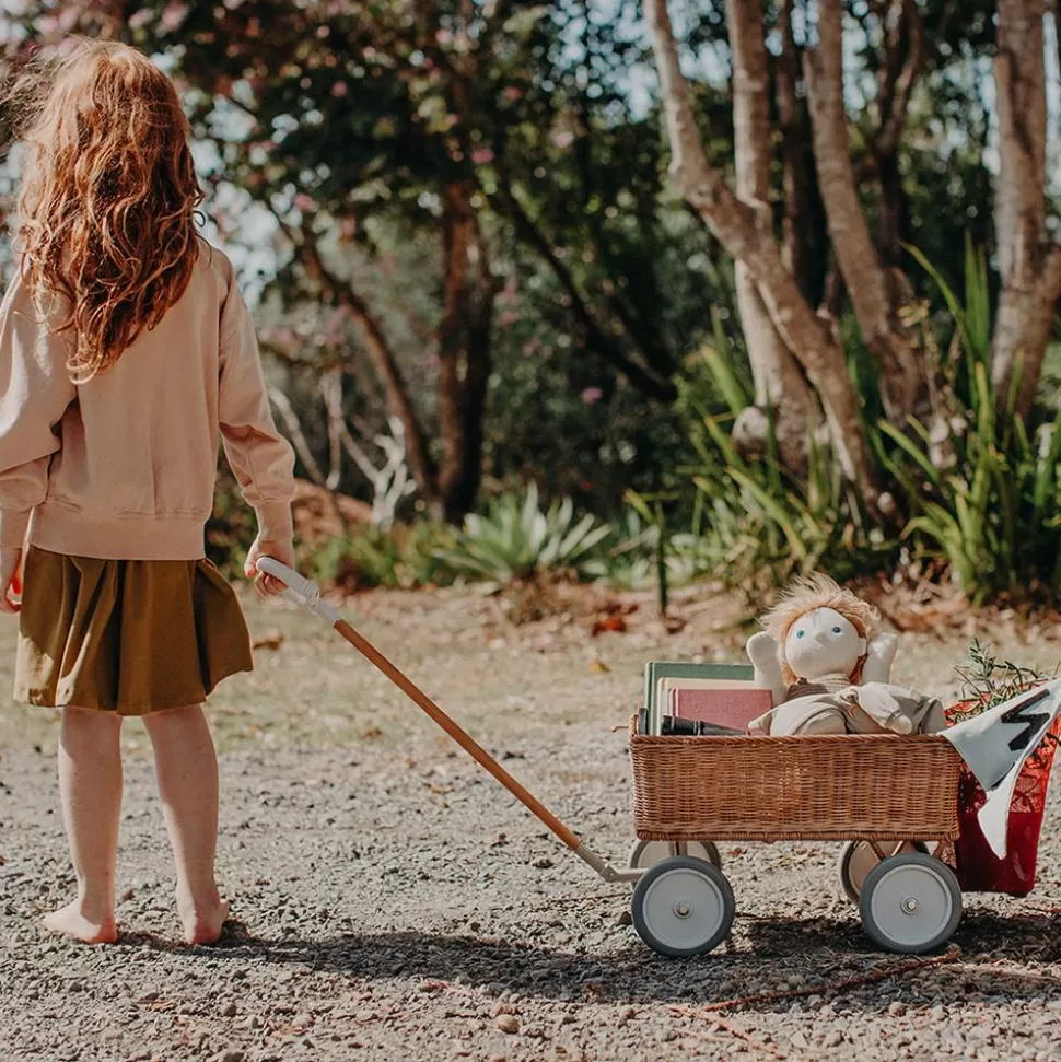 Kids Olli Ella Outdoor Play | On Wheels<Rattan Wonder Wagon - Natural