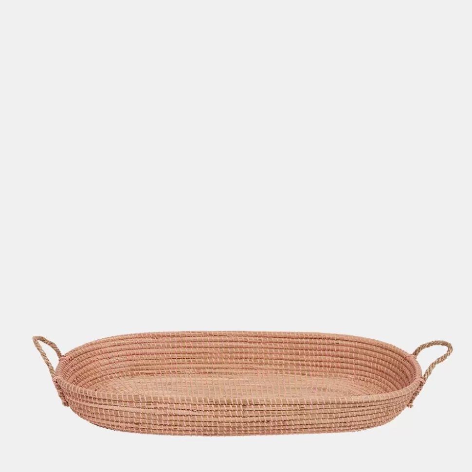 Olli Ella Nursery | Changing Baskets<Reva Seagrass Changing Basket - Rose