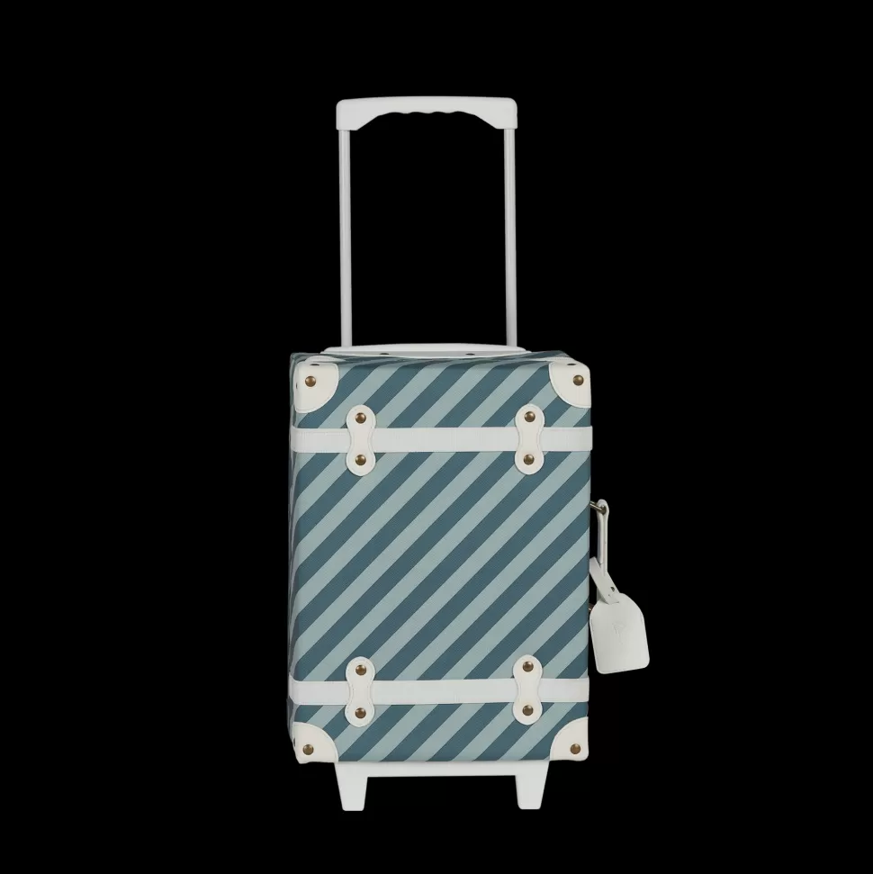 Kids Olli Ella Travel | Travel Bags<See-Ya Suitcase - Boardwalk