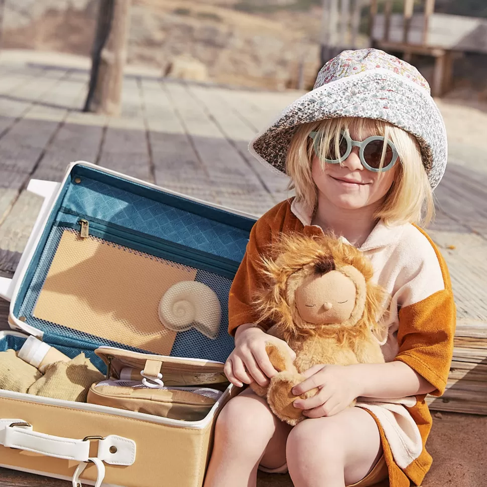 Kids Olli Ella Travel | Travel Bags<See-Ya Suitcase - Butterscotch