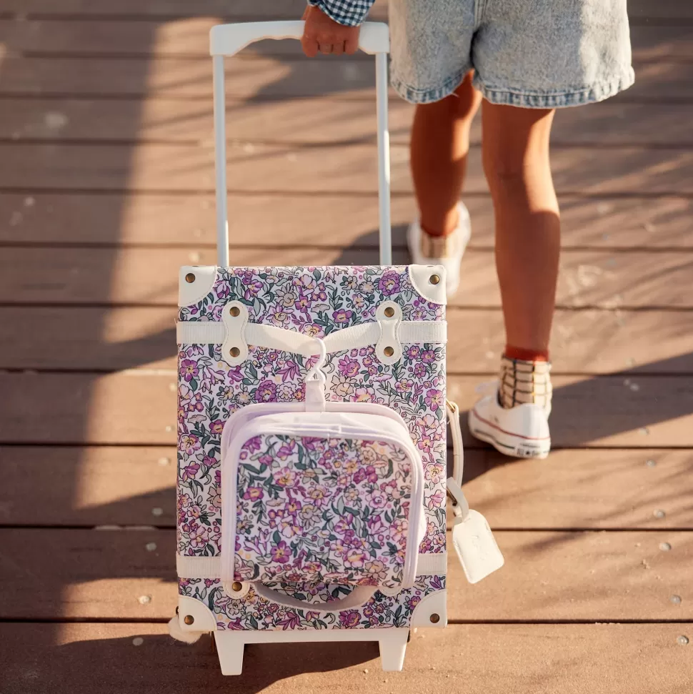 Kids Olli Ella Outdoor Play | Travel<See-Ya Suitcase - Wildflower